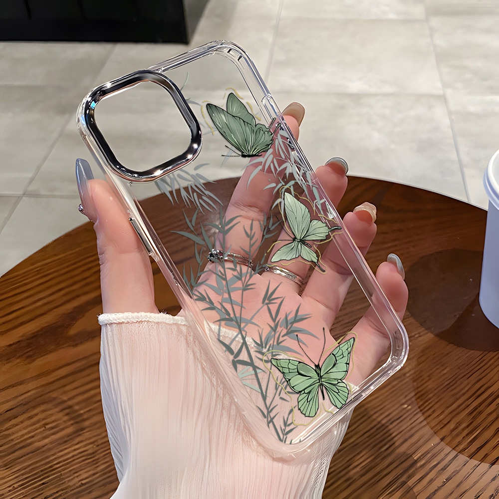 Phone Cases For Samsung A14 - Silikon Schmetterling Fall Für Samsung A56