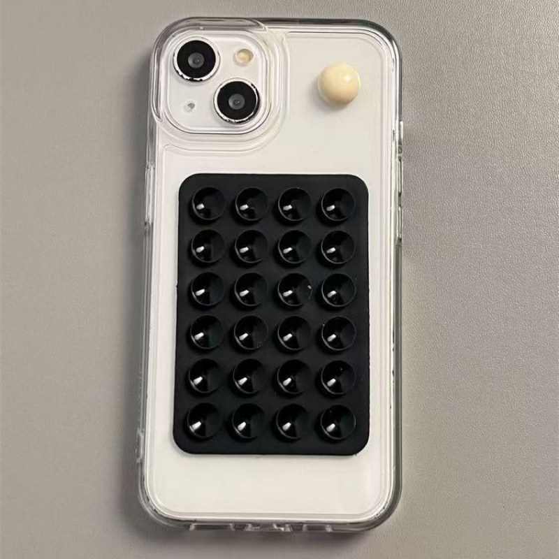 Phone Cases Silicone - Silikon-Saughalterung für Handys, rutschfeste, klebrige Silikon-Saughalterung