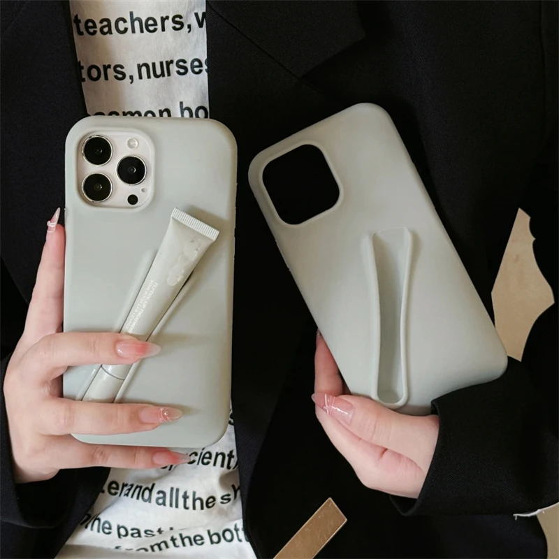 Phone Cases Rhode - Lipgloss Lippenstift Lippenbalsam 3D Make-up weiche