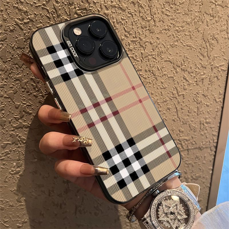 Phone Cases Vogue - Luxuriöse Vertikal Gestreifte Handyhülle für iPhone