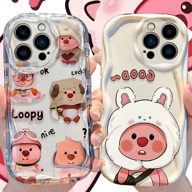 Phone Cases Loopy - Lovely Loopy Wave Handyhülle für iPhone