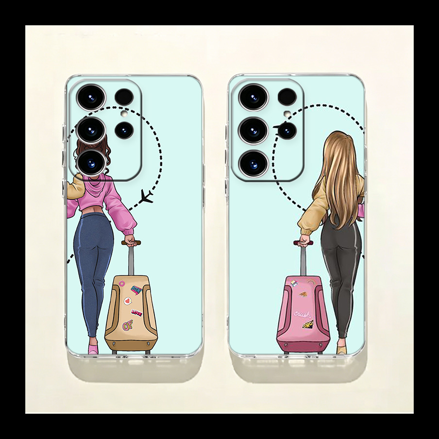 Phone Cases Vogue - Vogue Girl Reise-Handyhülle für Samsung Galaxy