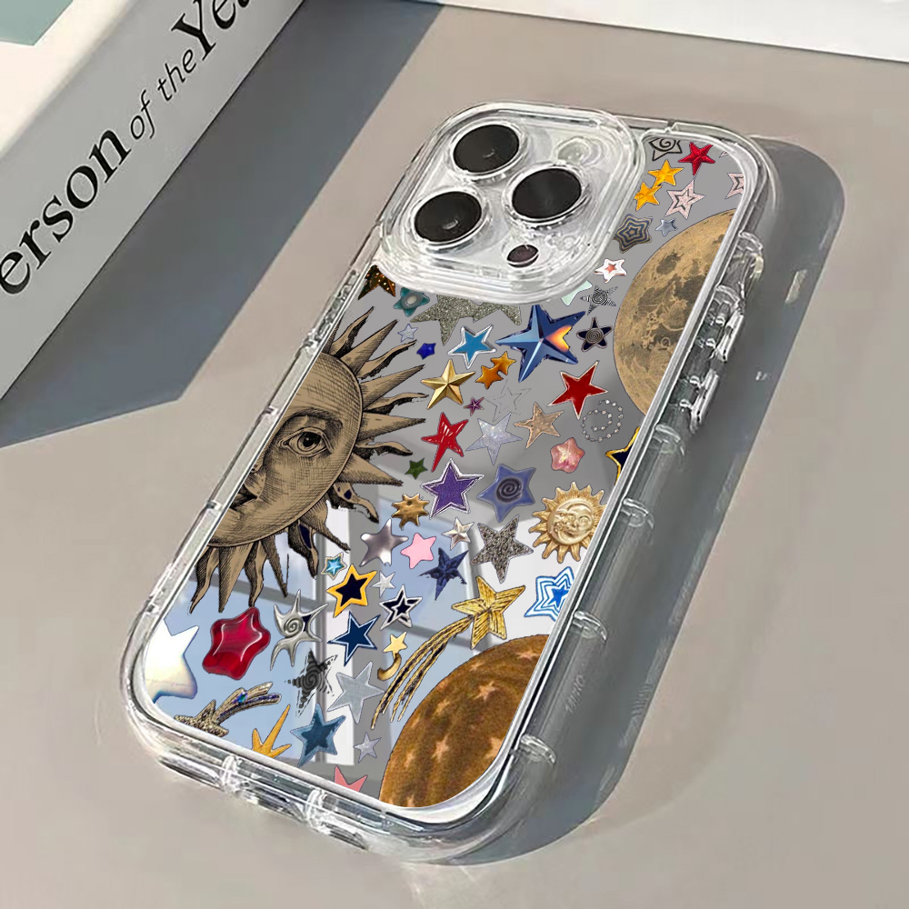 Phone Cases Otterbox - Himmlische Gold-Glitzer-Spiegel-Handyhülle für iPhone 17 Pro