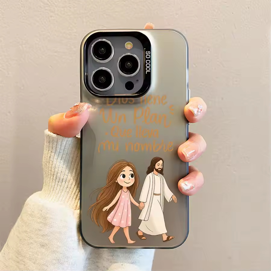 Phone Cases Xs - Niedliche Mädchen-Gottes-Gleitschritter-Motiv Handyhülle für iPhone 17