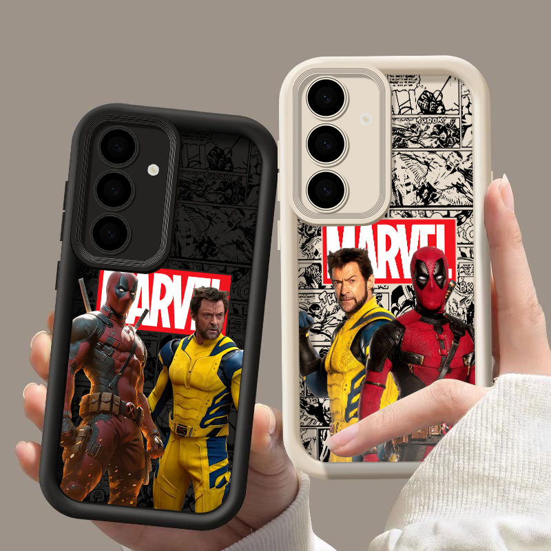 Phone Cases Silicone - Marvel Deadpool und Wolverine Hüllen für