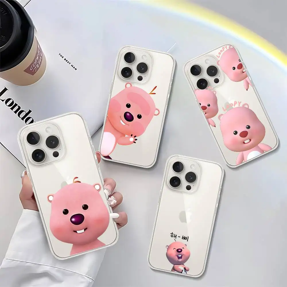 Phone Cases Loopy - Korea-P-Pororo Niedliche L-Loopy Handyhülle für iPhone