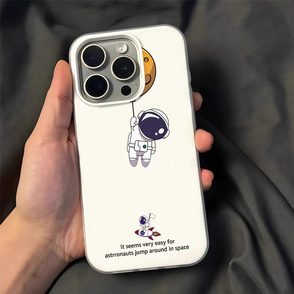 Phone Cases Xiaomi 15T - Chibi Astronaut Floating Doodle Jelly Shell