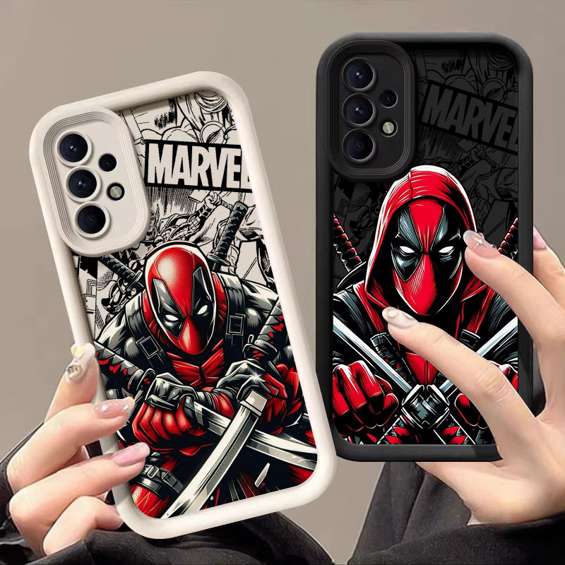 Phone Cases For Samsung A14 - Swordsman Deadpool Marvel Hülle für Samsung