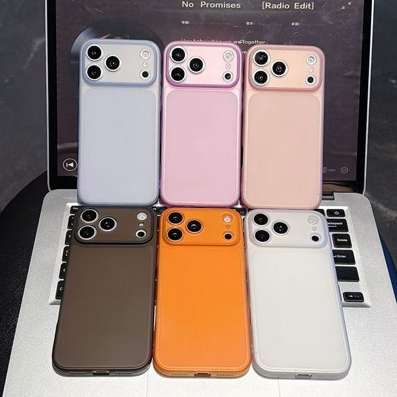 Phone Cases Loopy - Luxuriöse Ultra-Schlanke Matte Transparente Farbige Handyhülle