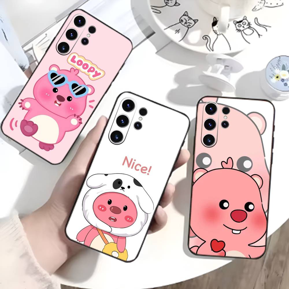 Phone Cases Loopy - Niedliche Cartoon L-loopy Handyhülle für Samsung