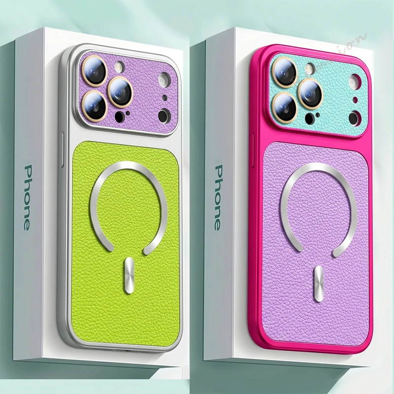 Phone Cases Vogue - Offizielle Leder-Magnet-Handyhülle für iPhone 17 11