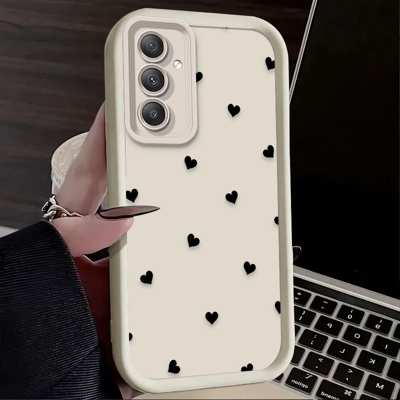 Schwarze Herz-Schleifenknoten- – Phone Cases For Samsung A14 Bewertung und Preis