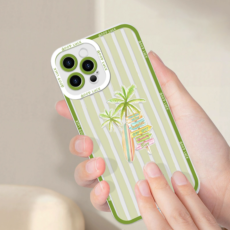 Sommerliche Palm-Kokosnuss-Bau – Phone Cases For Samsung A14 Bewertung und Preis