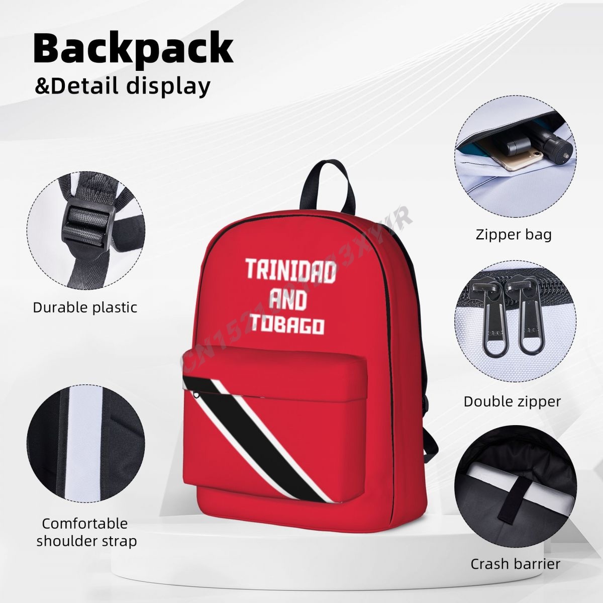 Unisex Rucksack Trinidad und T – Phone Cases Trinidad Bewertung und Preis