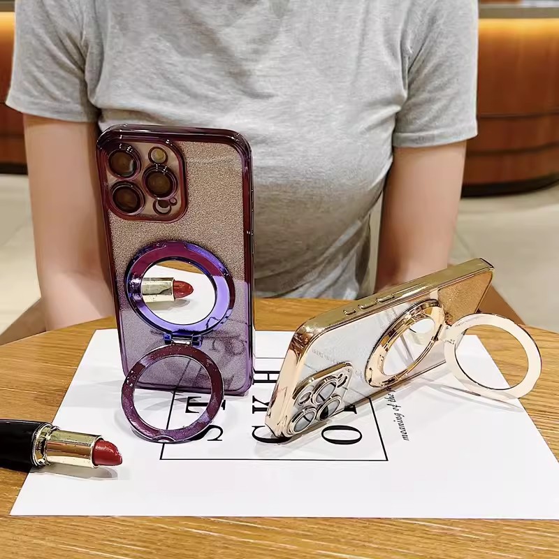 Glitzer-Spiegel-Handyhülle für – Phone Cases Vogue Bewertung und Preis