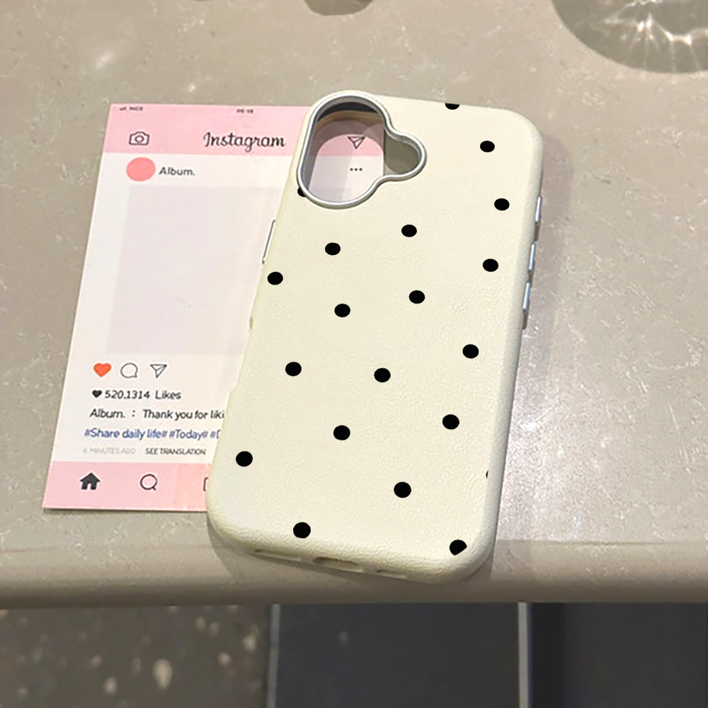 Minimalistische schwarze Polka – Phone Cases Xiaomi 15T Bewertung und Preis