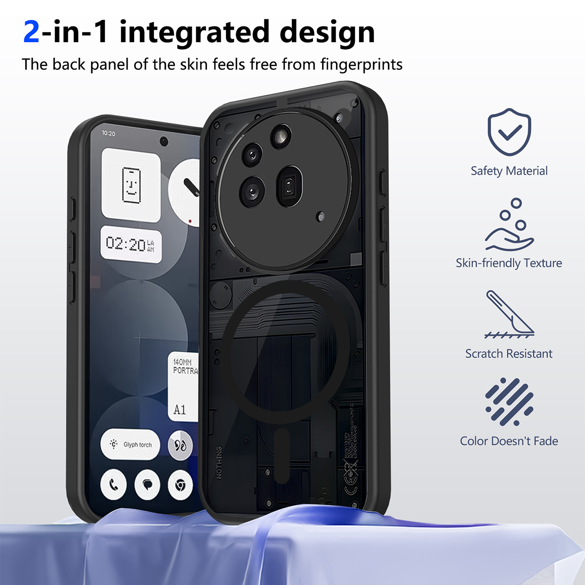 Ultradünne, matte, durchschein – Phone Cases Nothing 3A Bewertung und Preis