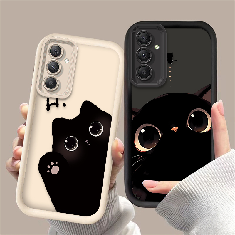 Schöne Big Eyed Cat Handyhülle – Phone Cases For Samsung A14 Bewertung und Preis