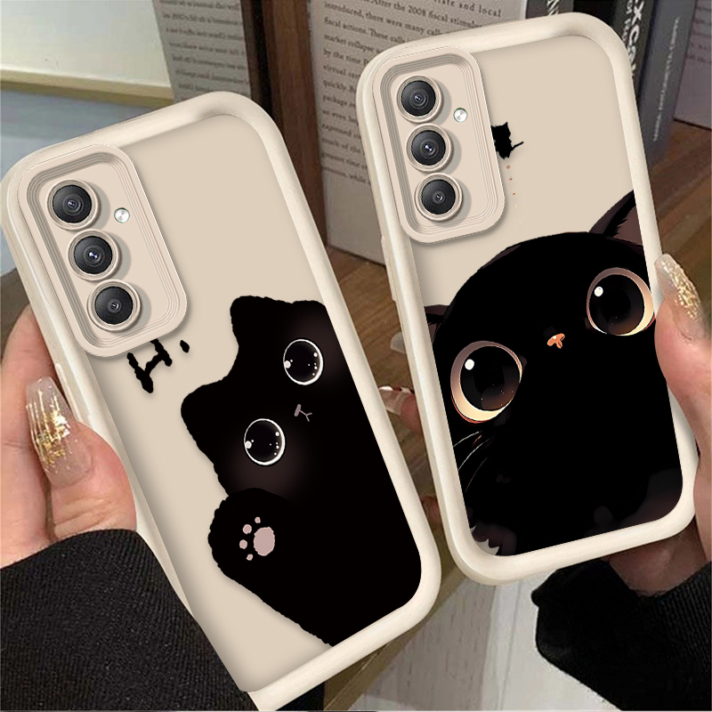 Schöne Big Eyed Cat Handyhülle – Phone Cases For Samsung A14 Bewertung und Preis