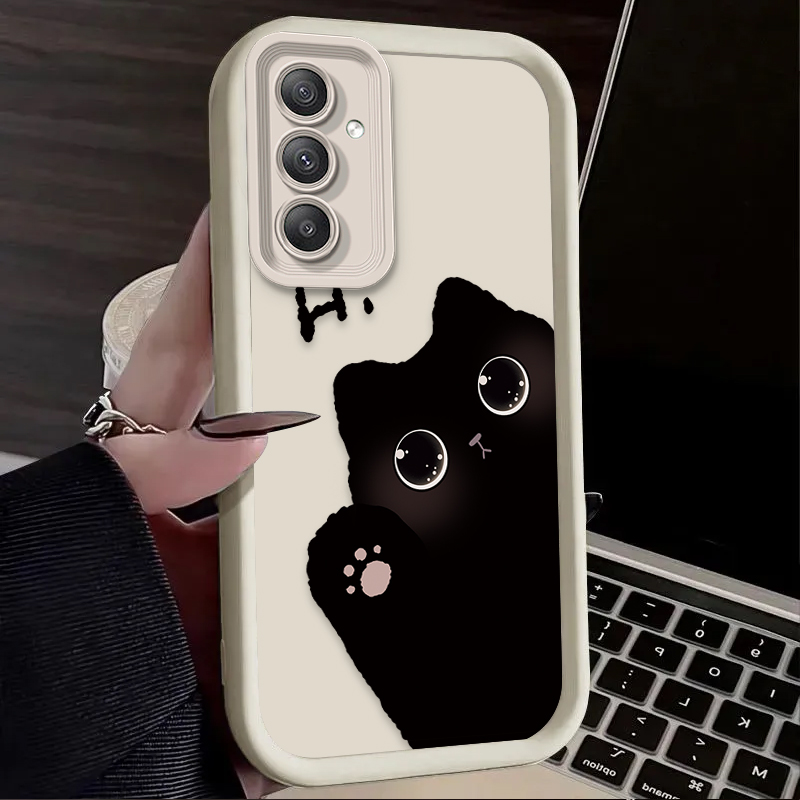 Schöne Big Eyed Cat Handyhülle – Phone Cases For Samsung A14 Bewertung und Preis