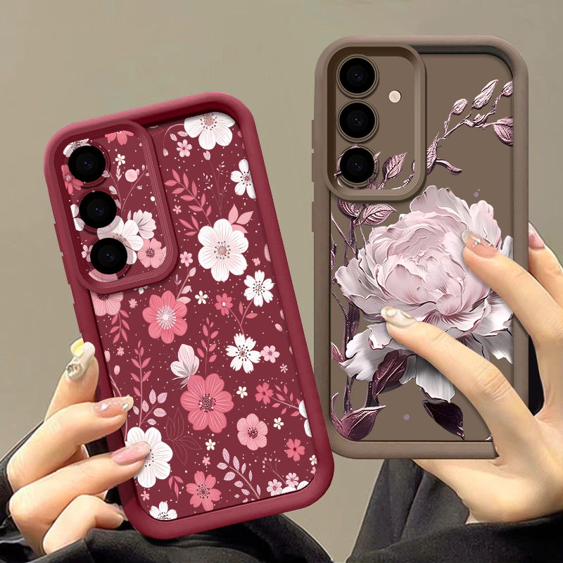 Bunte Blumenmuster-Hülle für S – Phone Cases For Samsung A14 Bewertung und Preis