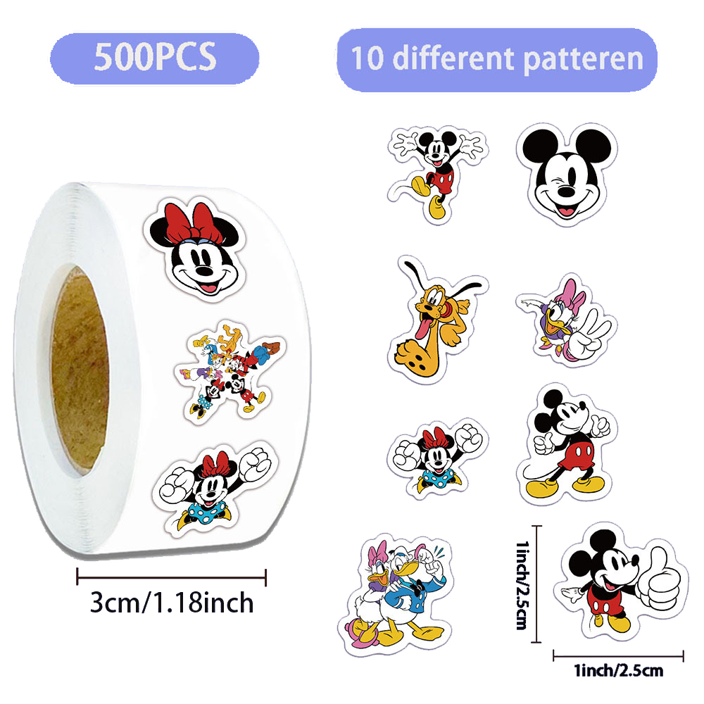 500 Stück/Rolle Disney Cartoon – Phone Cases Disney Bewertung und Preis