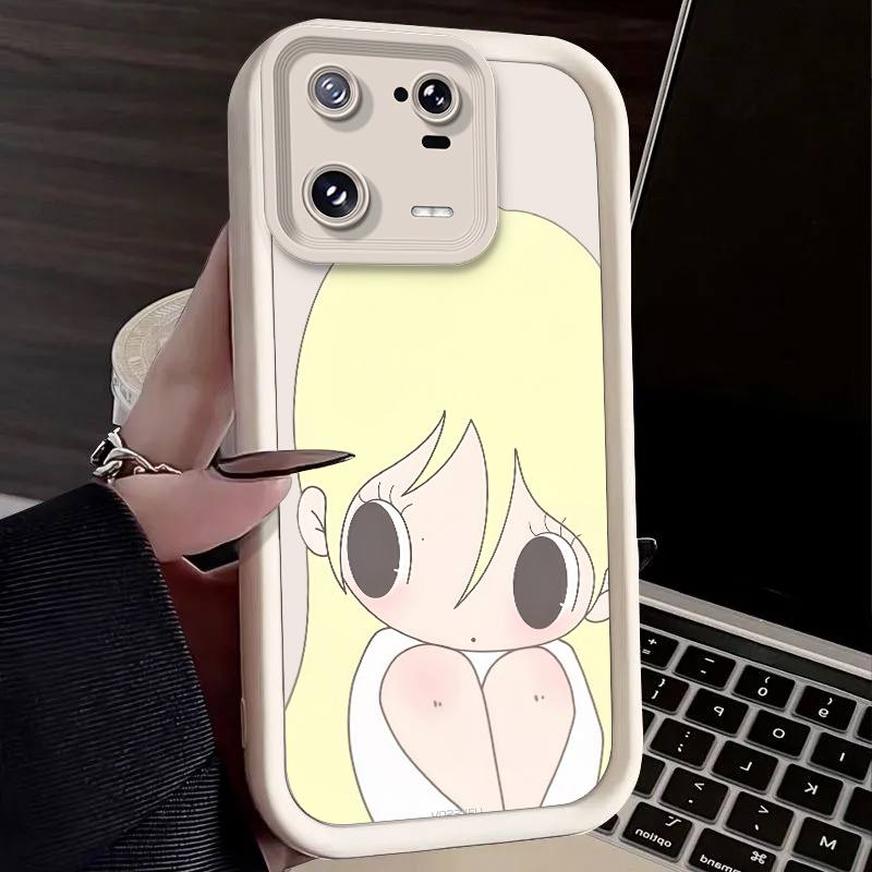 Shy Knees-Up Blonde Big Eyes W – Phone Cases Xiaomi 15T Bewertung und Preis