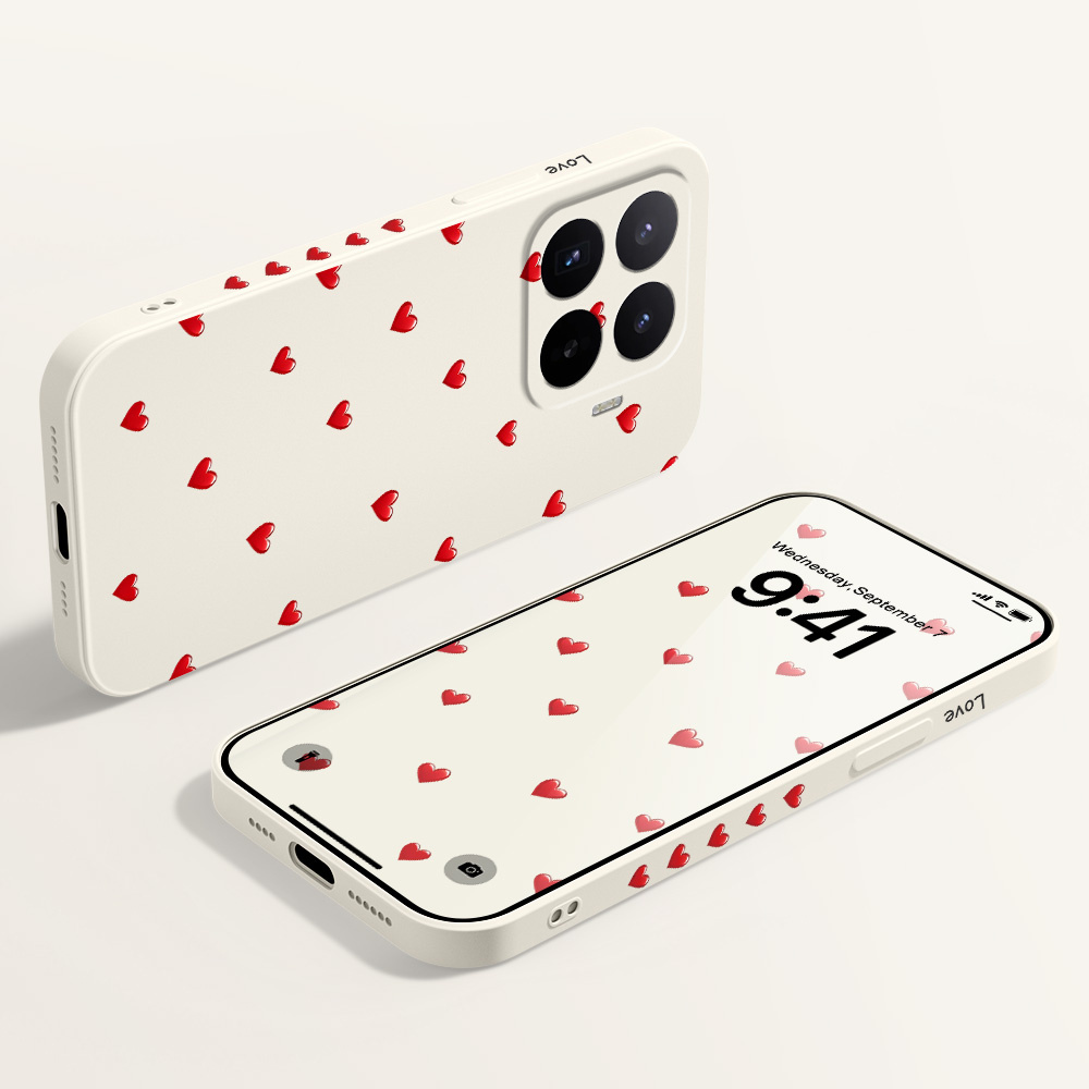 Karmesinrote Herz-Handyhülle f – Phone Cases Xiaomi 15T Bewertung und Preis