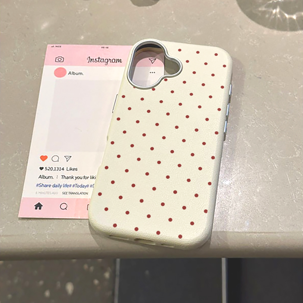 Ins Lovely Polka Dots Handyhül – Phone Cases Xiaomi 15T Bewertung und Preis