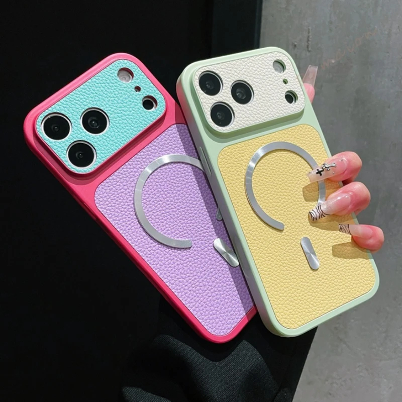 Offizielle Leder-Magnet-Handyh – Phone Cases Vogue Bewertung und Preis