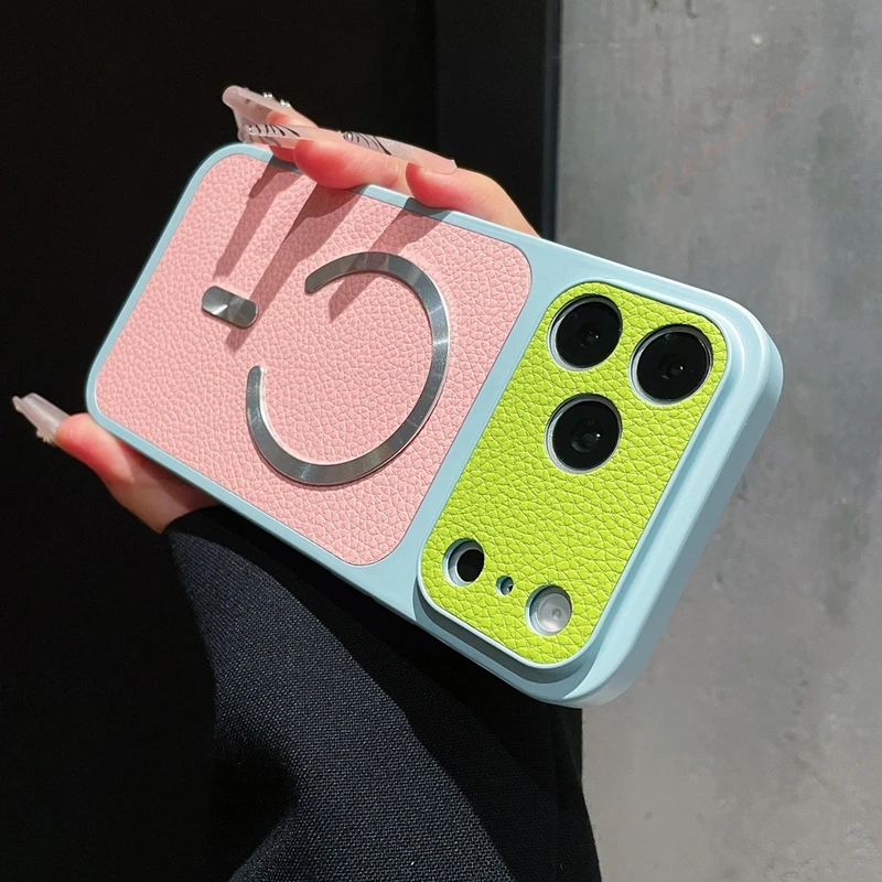 Offizielle Leder-Magnet-Handyh – Phone Cases Vogue Bewertung und Preis