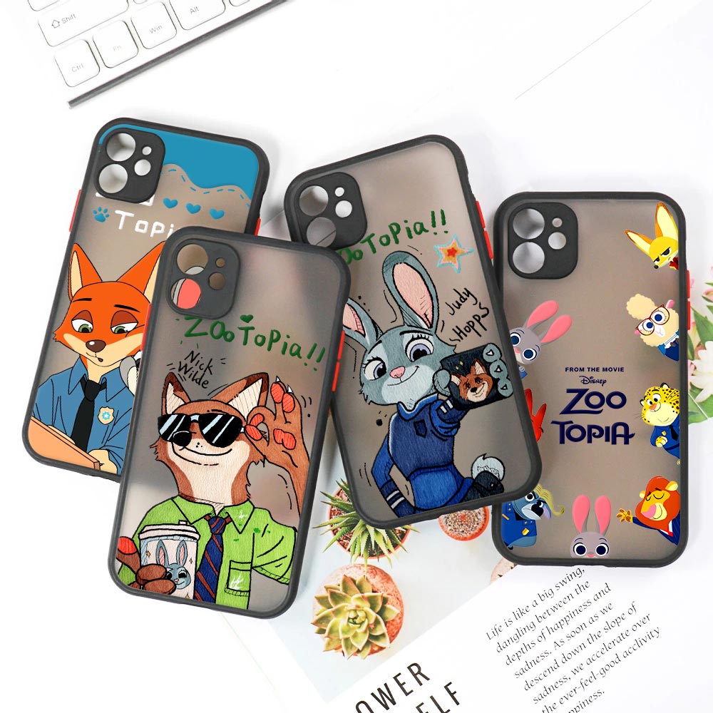Disney Nick Judy Matt Transpar – Phone Cases Disney Bewertung und Preis
