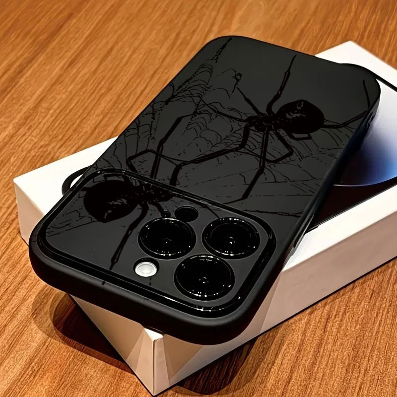 Coole schwarze Spinnenmuster-H – Phone Cases Otterbox Bewertung und Preis
