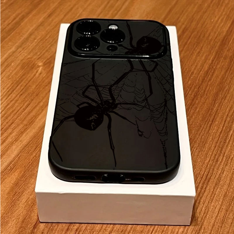 Coole schwarze Spinnenmuster-H – Phone Cases Otterbox Bewertung und Preis